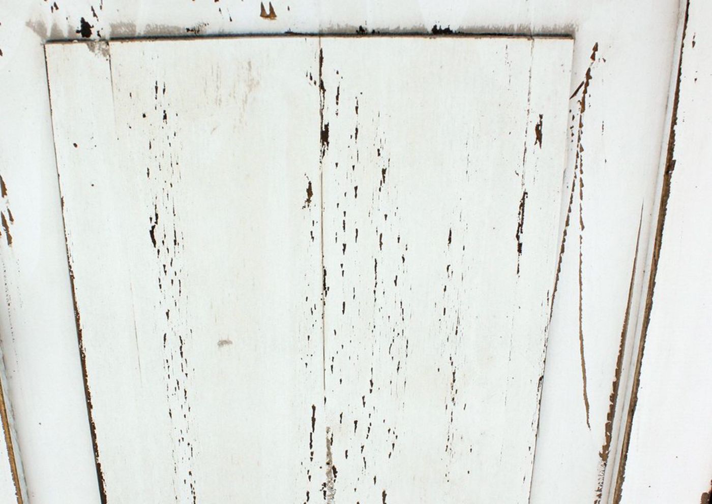 Chateau Dresser with Mirror, White, Rustic Painted Finish | Home Furniture Plus Bedding