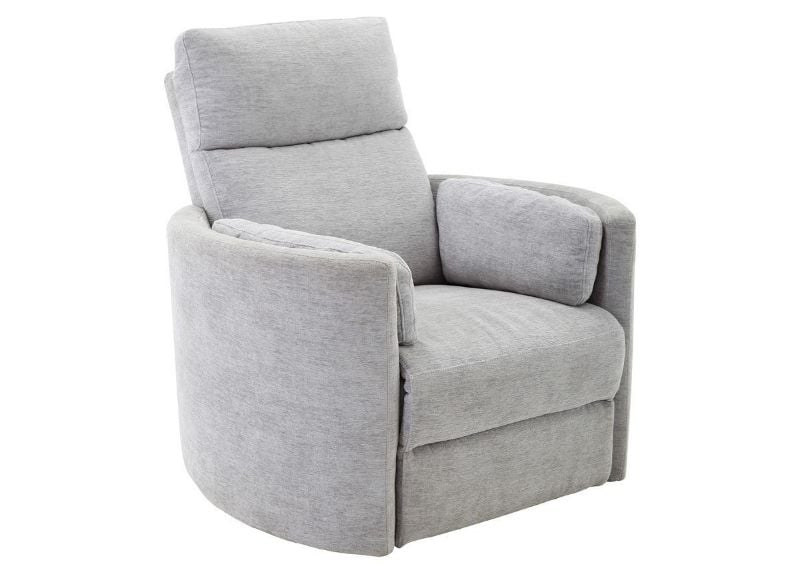 Light Gray Radius Recliner by Parker House Furniture Showing the Angle View | Home Furniture Plus Bedding