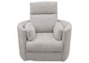 Light Gray Radius Recliner by Parker House Furniture Showing the Front View | Home Furniture Plus Bedding