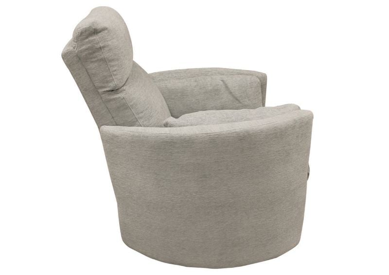 Light Gray Radius Recliner by Parker House Furniture Showing the Side View | Home Furniture Plus Bedding