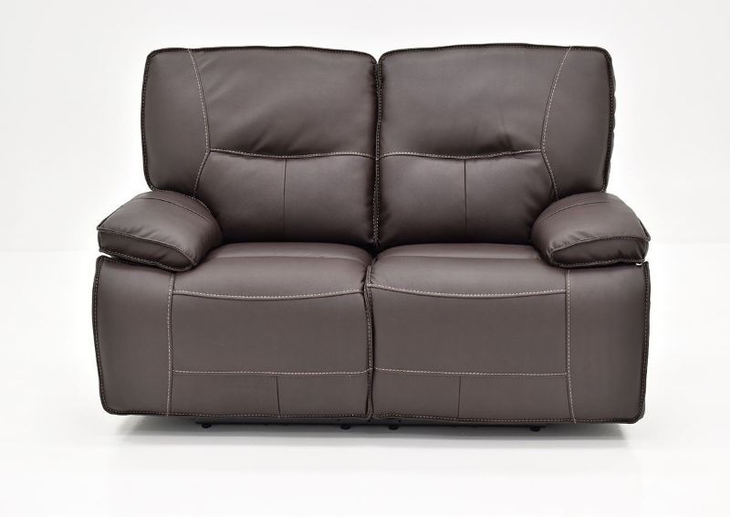Front Facing View of the Spartacus POWER Reclining Loveseat | Home Furniture Plus Bedding