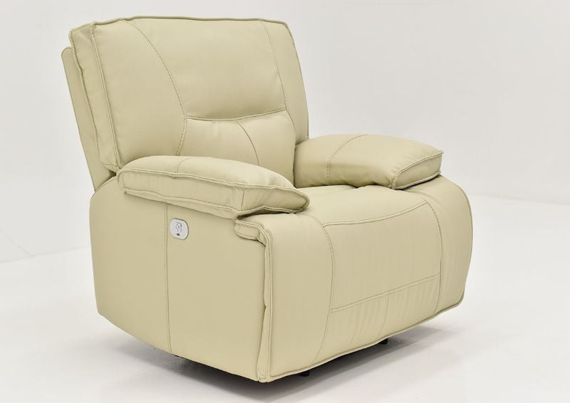 Spartacus POWER Recliner - Off White | Home Furniture