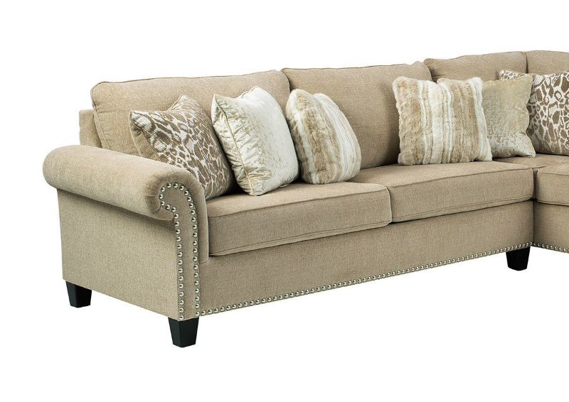 View of the Sofa Seating Area on the Dovemont Sofa | Home Furniture Plus Bedding