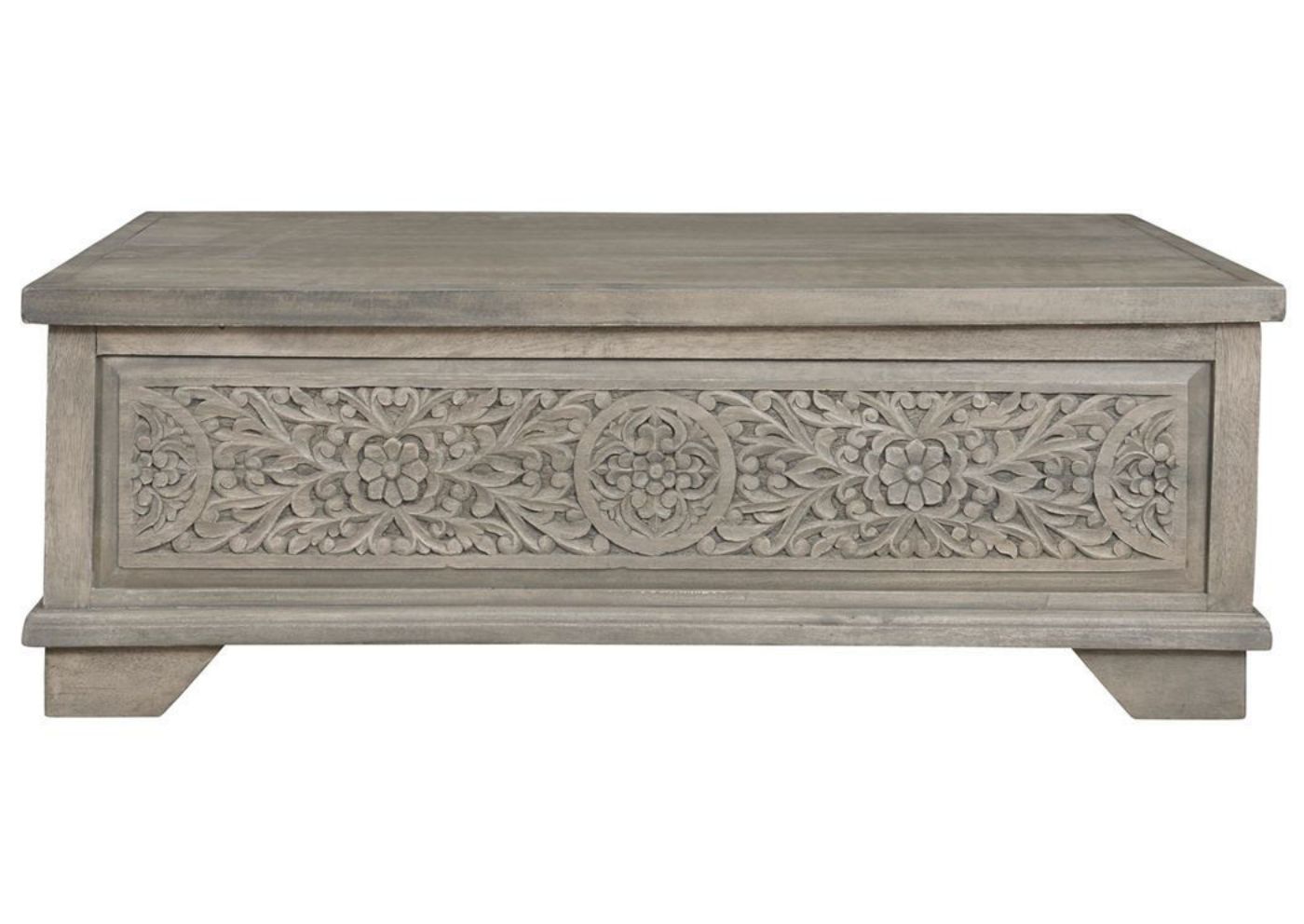 Head on View of the Marcilyn Lift-Top Coffee Table With Top Closed | Home Furniture Plus Bedding
