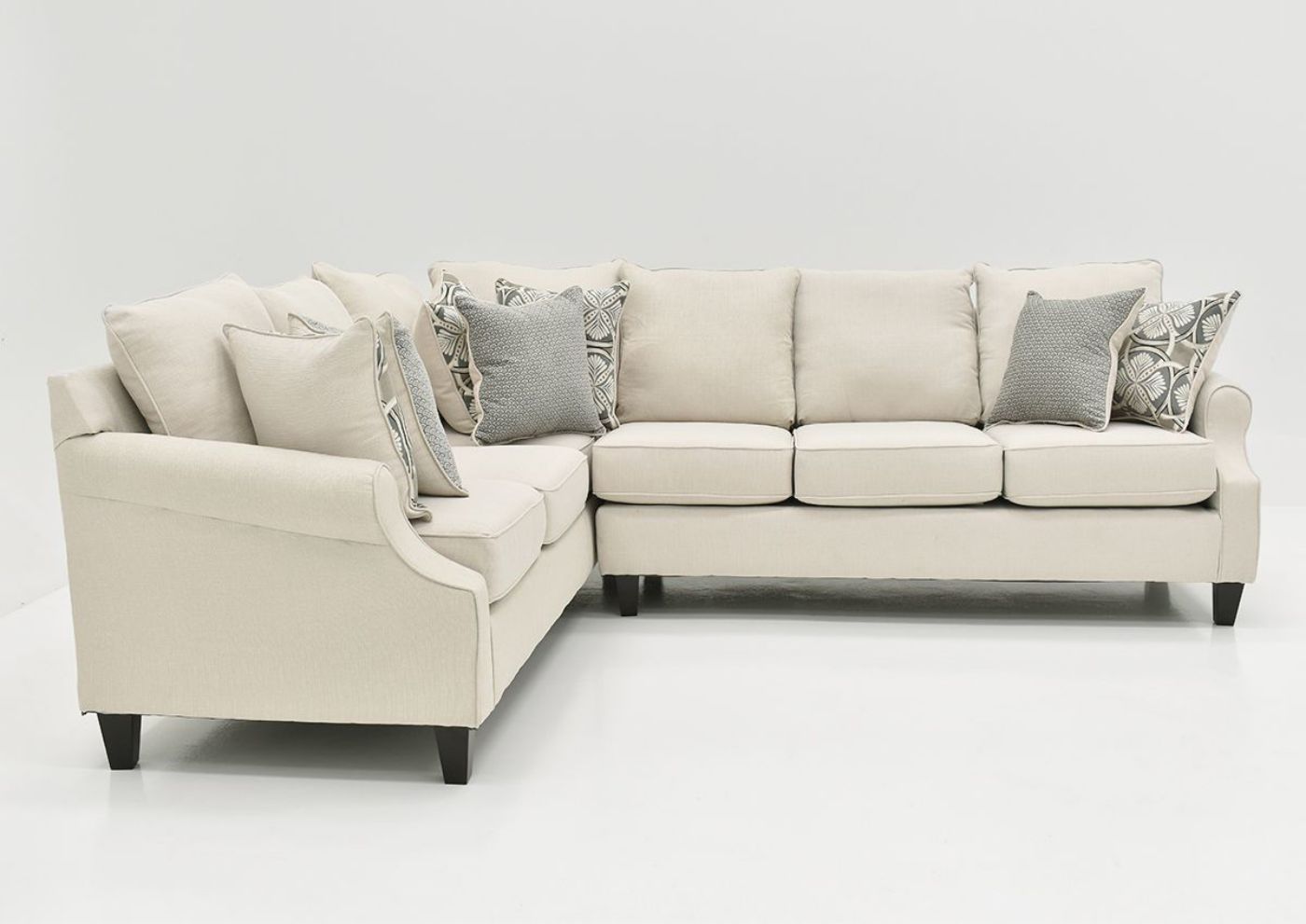 Side View of the Bay Ridge Sectional Sofa by Behold Home Furnishings | Home Furniture Plus Bedding