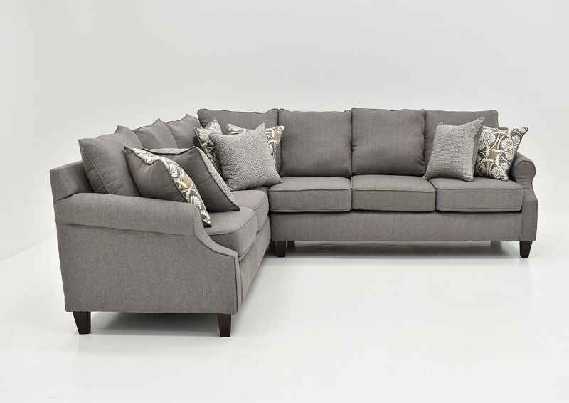 Side View of the Bay Ridge Sectional Sofa by Behold Home Furnishings | Home Furniture Plus Bedding