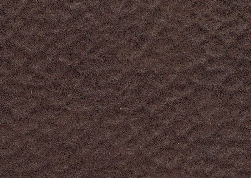 Close Up of the Dark Brown Upholstery Fabric on the Breville Rocker Recliner by Ashley Furniture | Home Furniture Plus Bedding