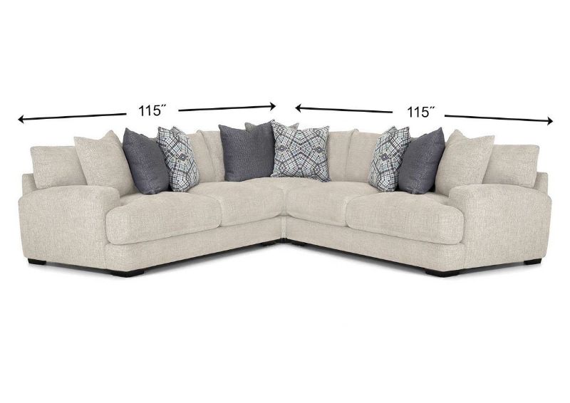 Picture of Crosby Sectional Sofa - Gray