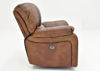 Side View of the Legend POWER Leather Recliner by Man Wah | Home Furniture Plus Bedding