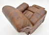Overhead View with Recliner Open on the Legend POWER Leather Recliner by Man Wah | Home Furniture Plus Bedding