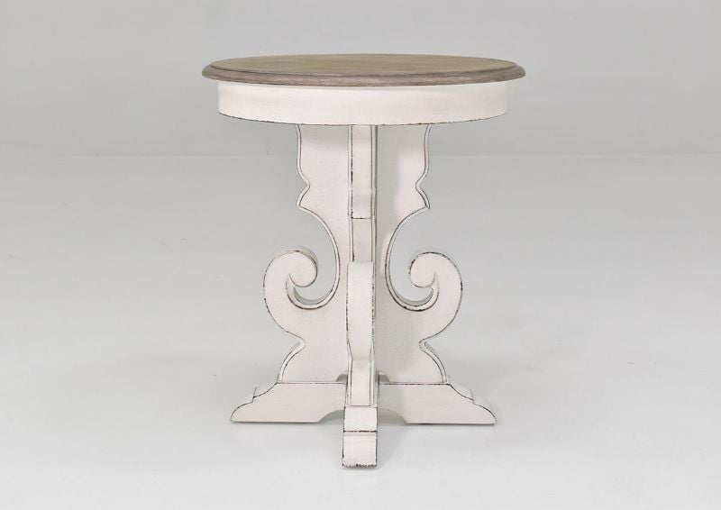 Magnolia Manor Round End Table | Home Furniture Plus Bedding