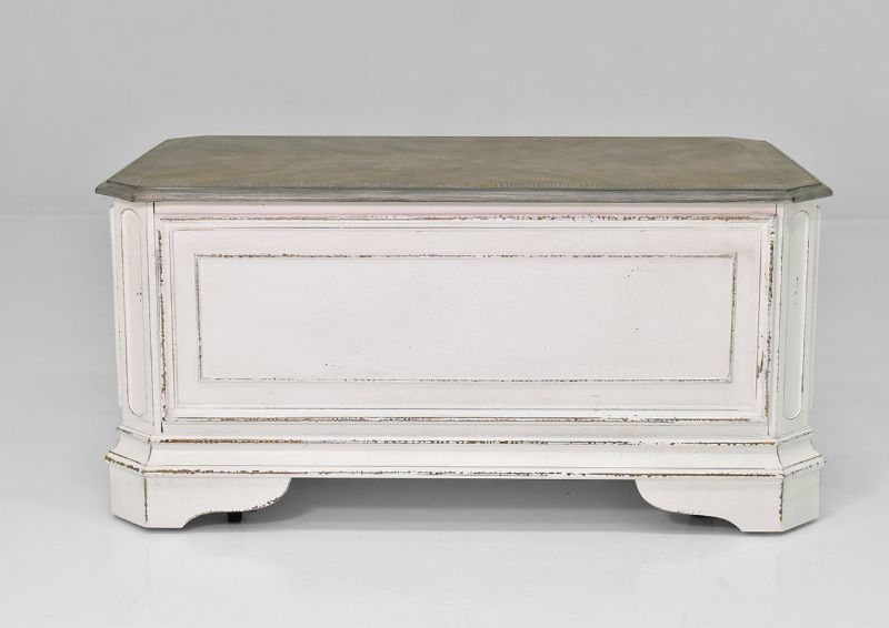 Front View of the Magnolia Manor Storage Trunk | Home Furniture Plus Bedding