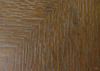 Close Up View of the Weathered Brown Top Finish on the Magnolia Manor Round End Table | Home Furniture Plus Bedding