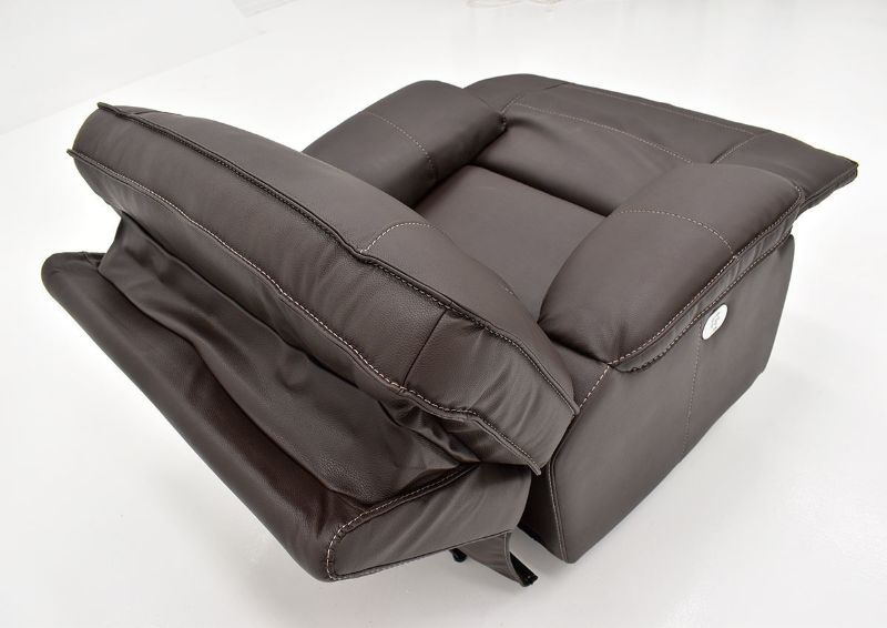 Overhead View of the Spartacus Power Recliner in Open Position | Home Furniture Plus Bedding
