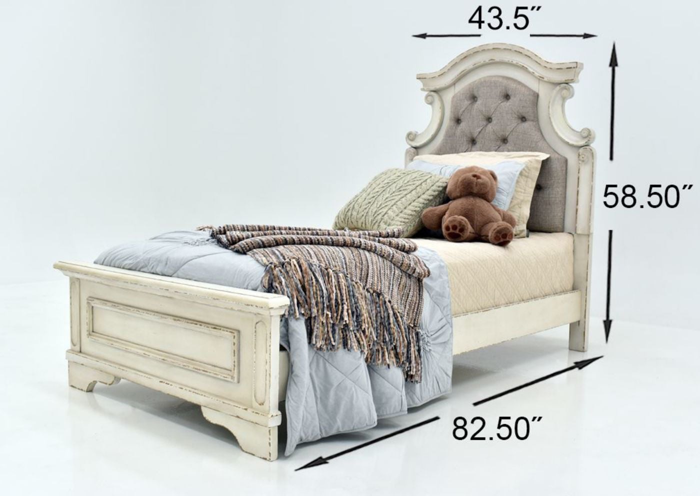 Picture of Realyn Twin Upholstered Bedroom Set