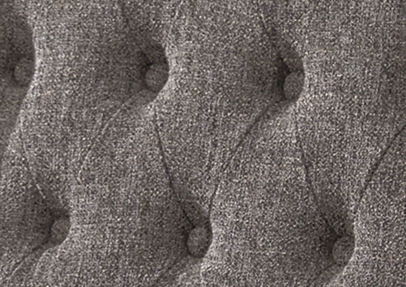 Close Up of the Button Tuft Details on the Graphite Swivel Desk Chair by Ashley Furniture | Home Furniture Plus Bedding