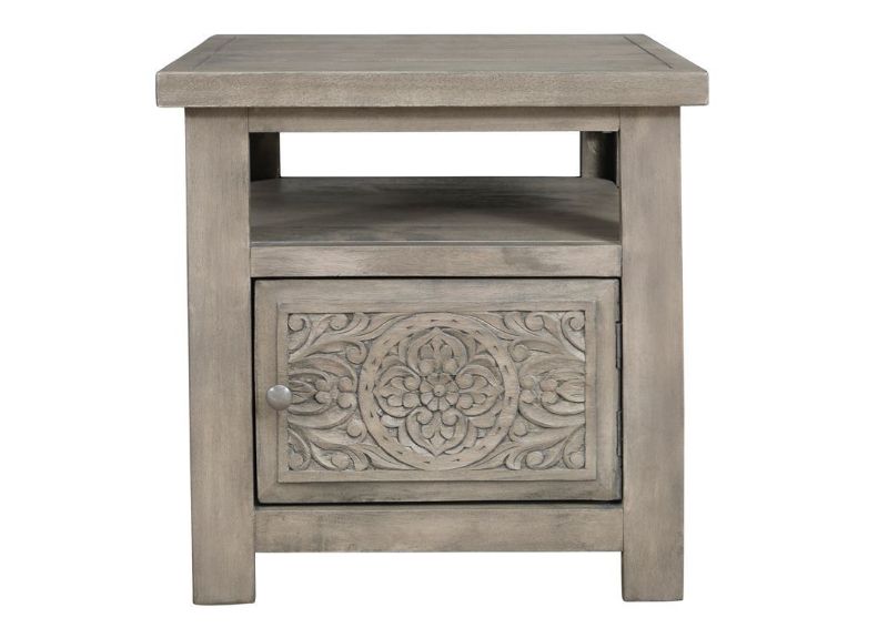 Front Facing View of the Marcilyn End Table | Home Furniture Plus Bedding