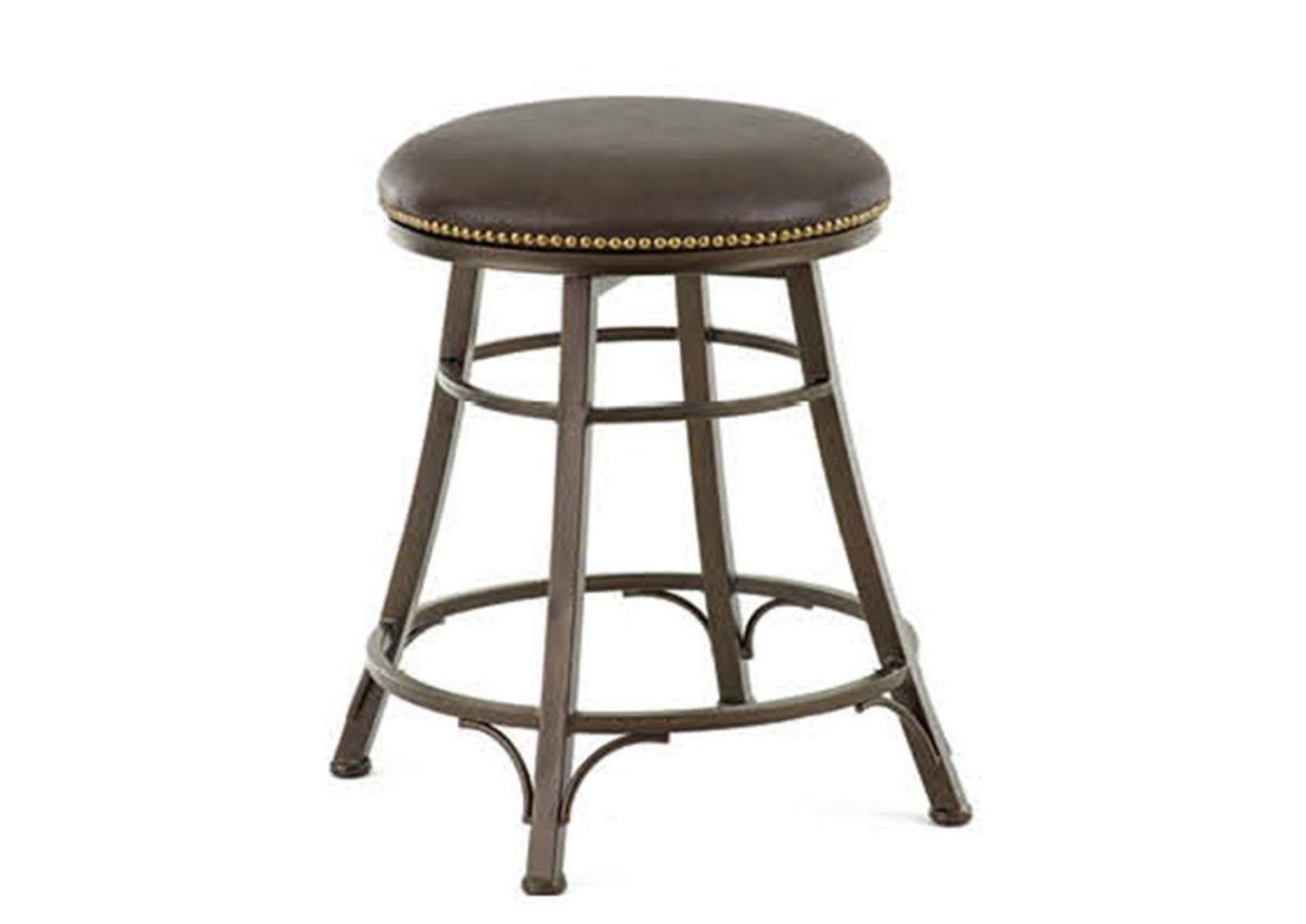 Angled View of the Bali 24 inch Swivel Barstool by Steve Silver |  Home Furniture Plus Bedding