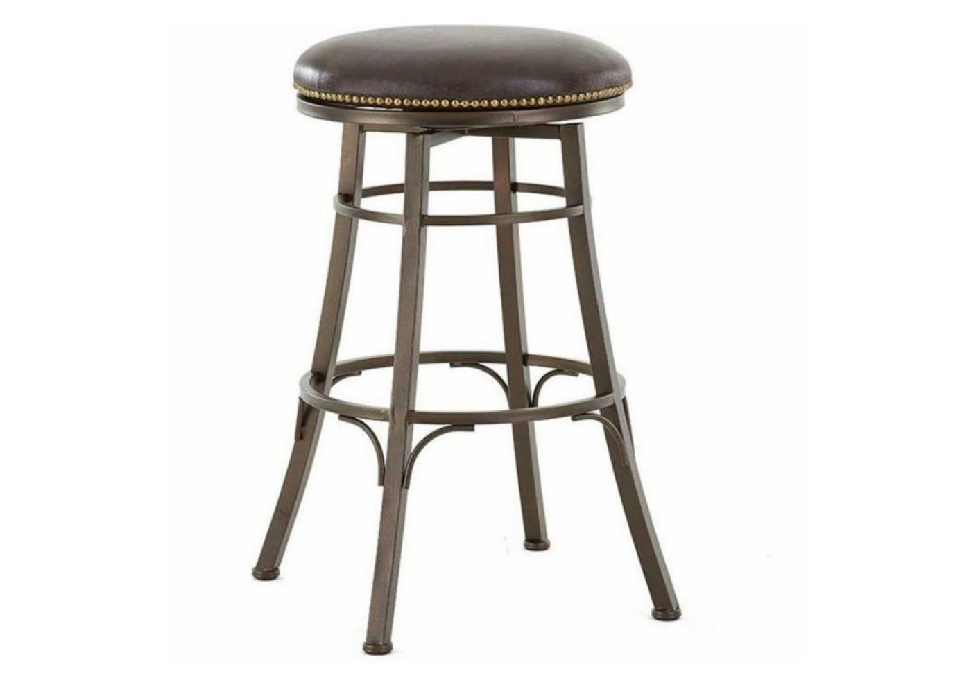 Angled View of the Bali 30 inch Swivel Barstool by Steve Silver |  Home Furniture Plus Bedding