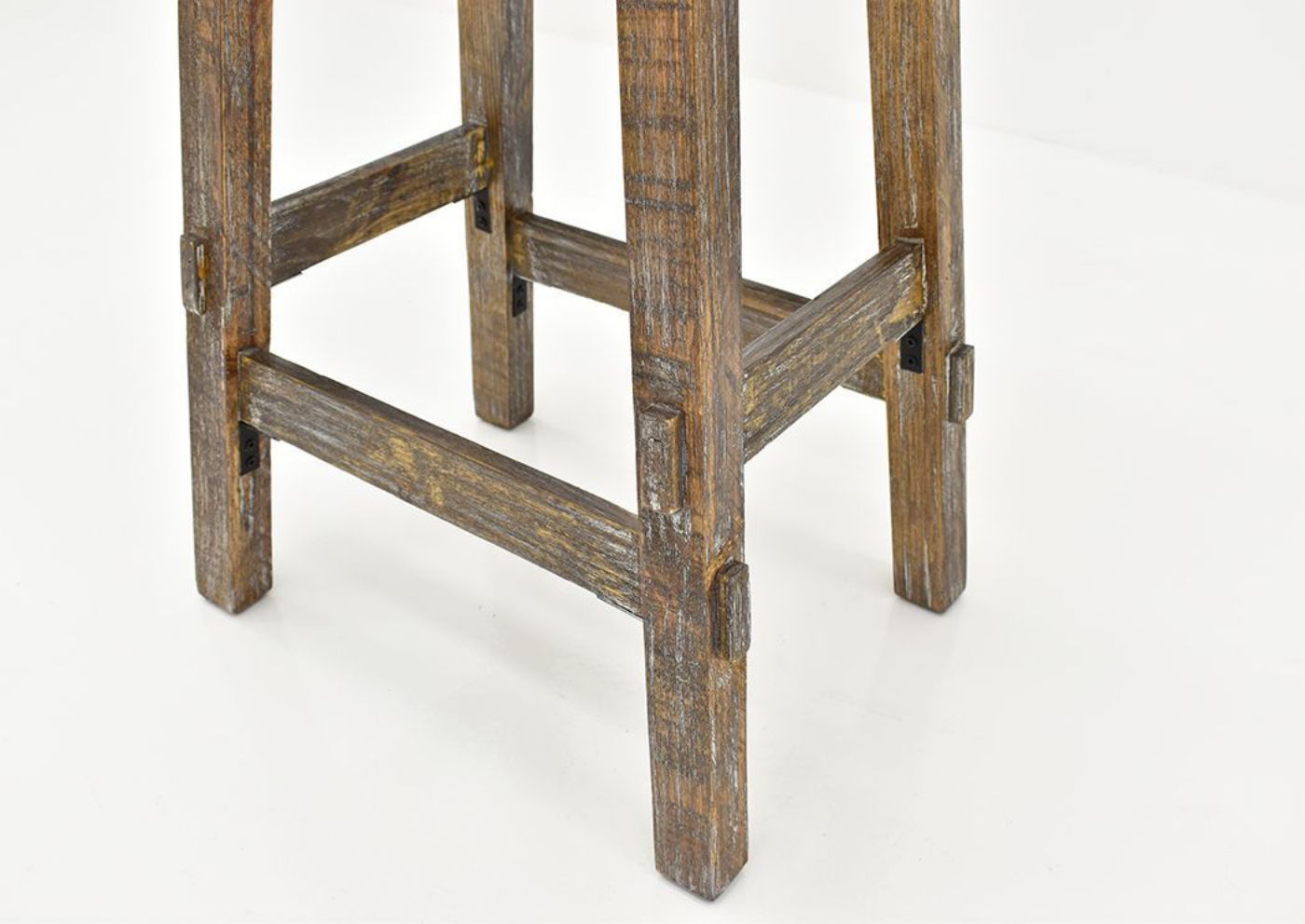 Picture of Trent 24 Inch Barstool - Barnwood Brown