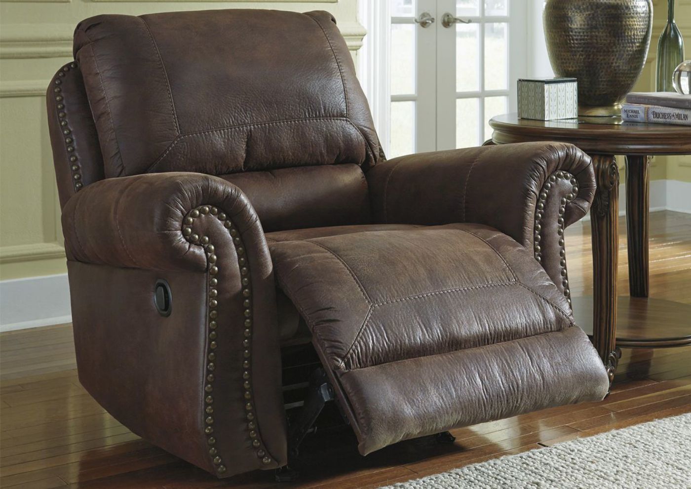 Picture of Breville Rocker Recliner - Dark Brown