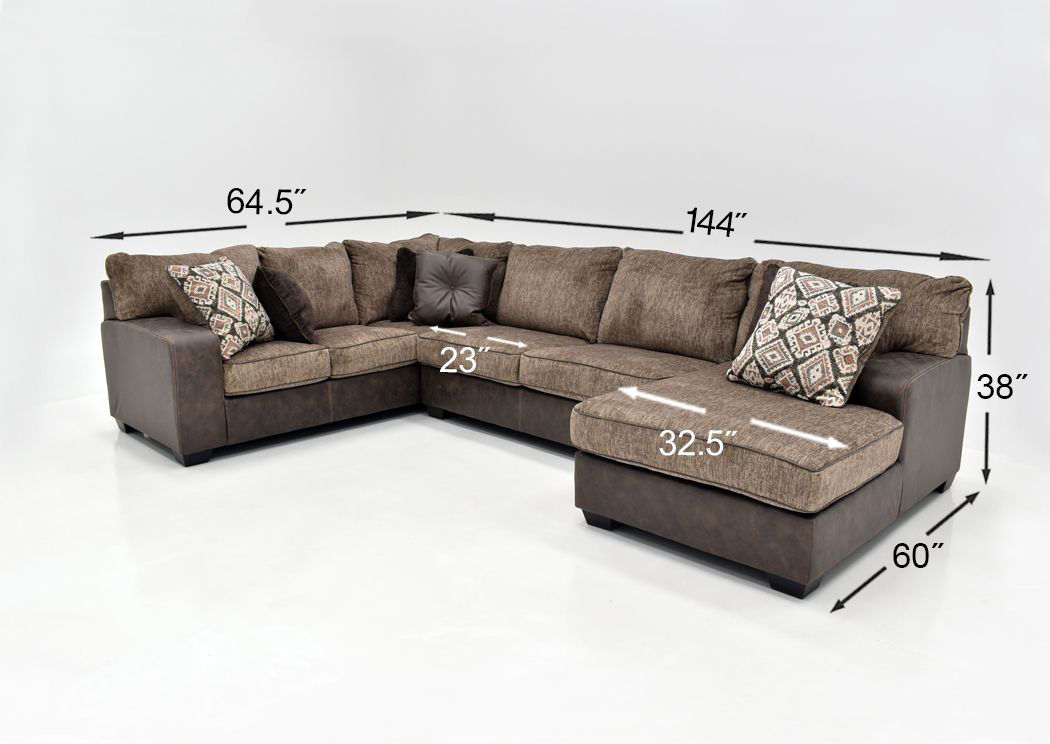 Ashley furniture deals abalone sectional