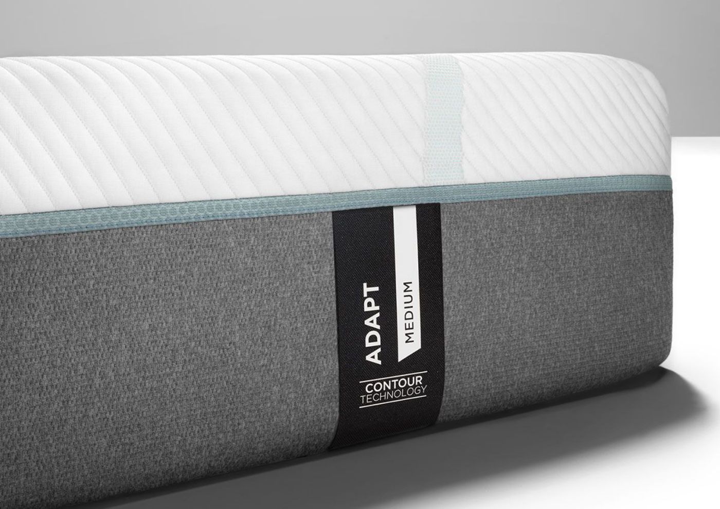 Close Up View of the Corner of the Tempur-Pedic Adapt Medium Mattress - King Size | Home Furniture Plus Bedding