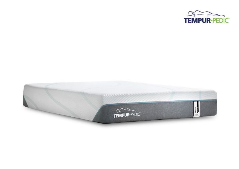 Slightly Angled View of the Tempur-Pedic Adapt Medium Hybrid Mattress - Twin XL | Home Furniture Mattress Center