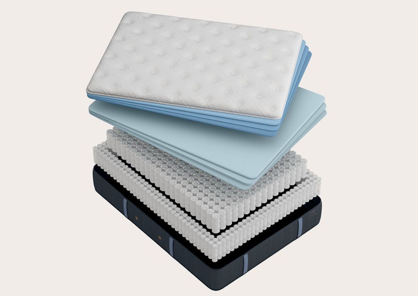 Cutaway Layers of the Hurston Luxury Cushion Firm Mattress by Stearns &amp; Foster® in King Size | Home Furniture Plus Bedding