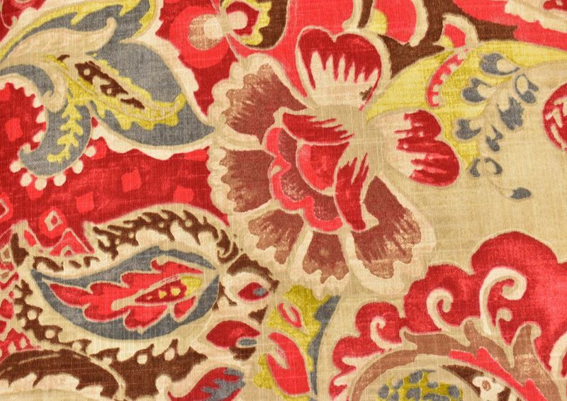 Fabric Swatch for the Multi-Colored Teak Cardinal Swivel Glider by Chairs America | Home Furniture Plus Bedding