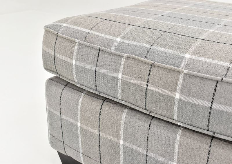 Close Up Corner View of the Cooper Ottoman by Behold Home | Home Furniture Plus Bedding