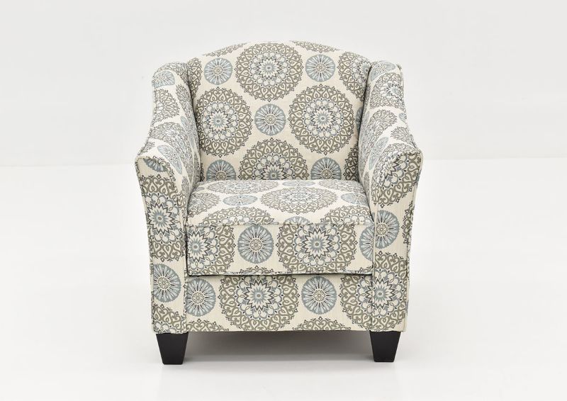 Front Facing View of the Multicolored Vivian Accent Chair by Behold Home | Home Furniture Plus Bedding