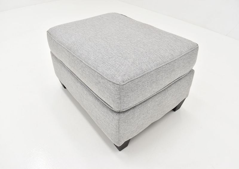 Slightly Angled Overhead View of the Vivian Ottoman by Behold Home | Home Furniture Plus Bedding