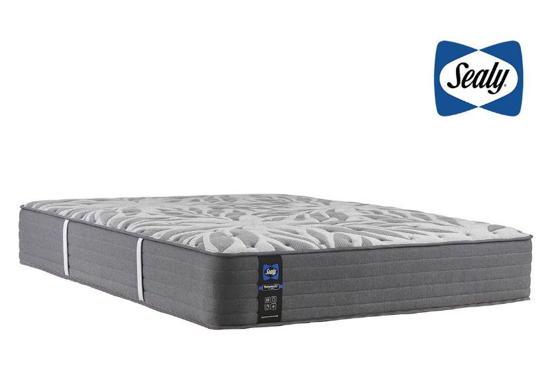 Slightly Angled View of the Sealy Opportune II Plush Mattress in Full Size | Home Furniture Plus Bedding