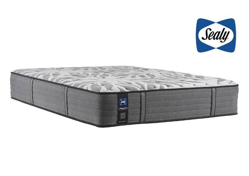 Slightly Angled View of the Sealy Satisfied II Ultra Firm Mattress in Full Size | Home Furniture Plus Bedding