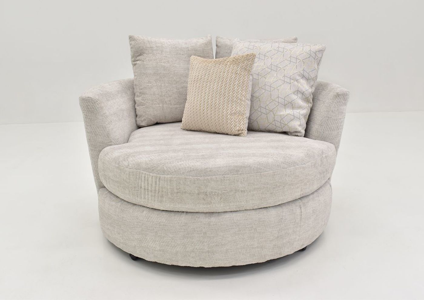 Front Facing View of the Gabriella Swivel Chair | Home Furniture Plus Bedding