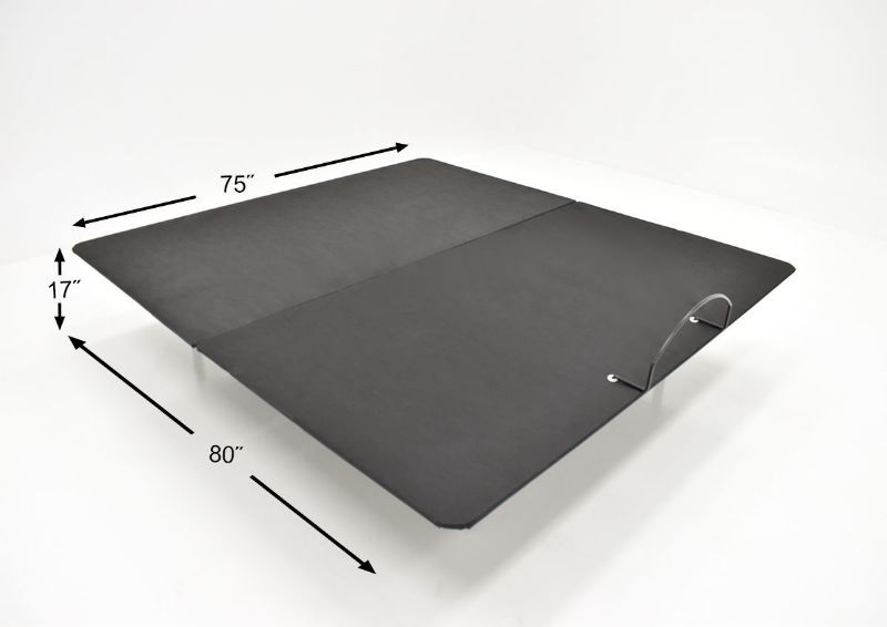 Dimension Details of the Basics Adjustable Base in King Size by Leggett & Platt | Home Furniture Plus Bedding