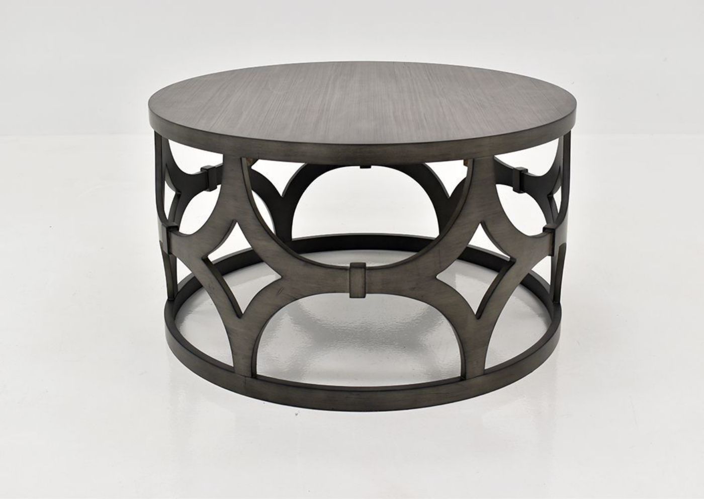 Dark Gray Reese Coffee Table by Lane Furnishing Facing Front | Home Furniture Plus Bedding
