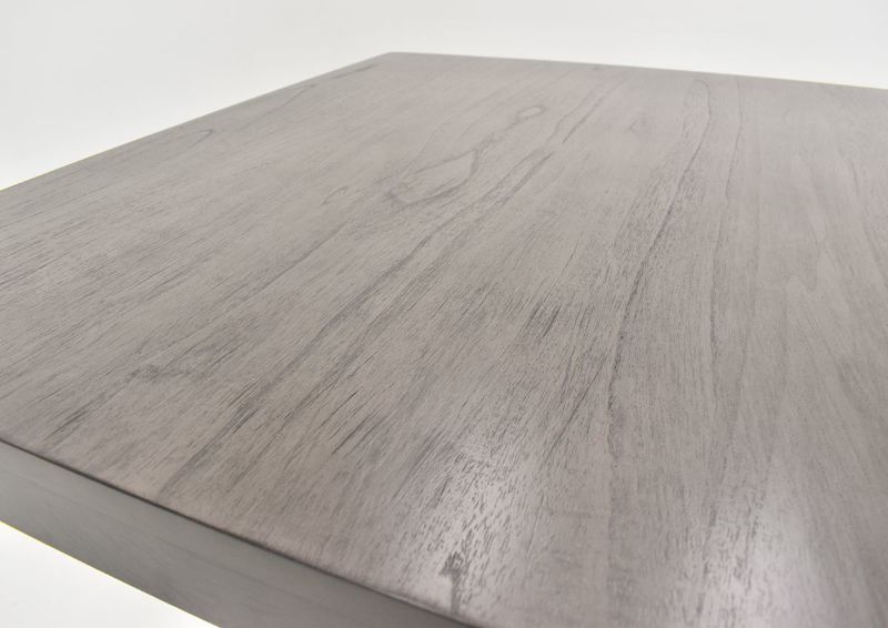 Close Up View of the Table Top of the Tahoe 5-Piece Counter Height Dining Table Set in Cool Gray by Crown Mark | Home Furniture Plus Bedding