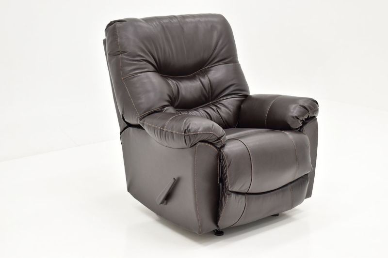 Slightly Angled View of the Trilogy Rocker Recliner by Franklin | Home Furniture Plus Bedding