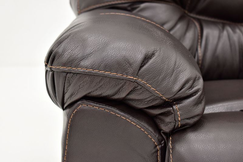 Close Up View of the Padded Arm on the Trilogy Rocker Recliner by Franklin | Home Furniture Plus Bedding