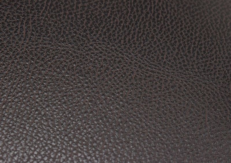 Close Up of the Upholstery on the Seat Cushion of the Garcia 30 Inch Barstool - Dark Brown | Home Furniture Plus Bedding