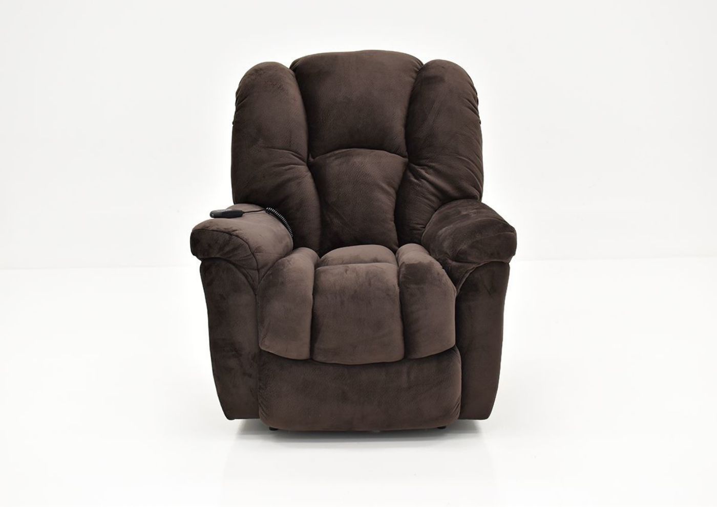 Picture of Travis Power Lift Recliner - Dark Brown