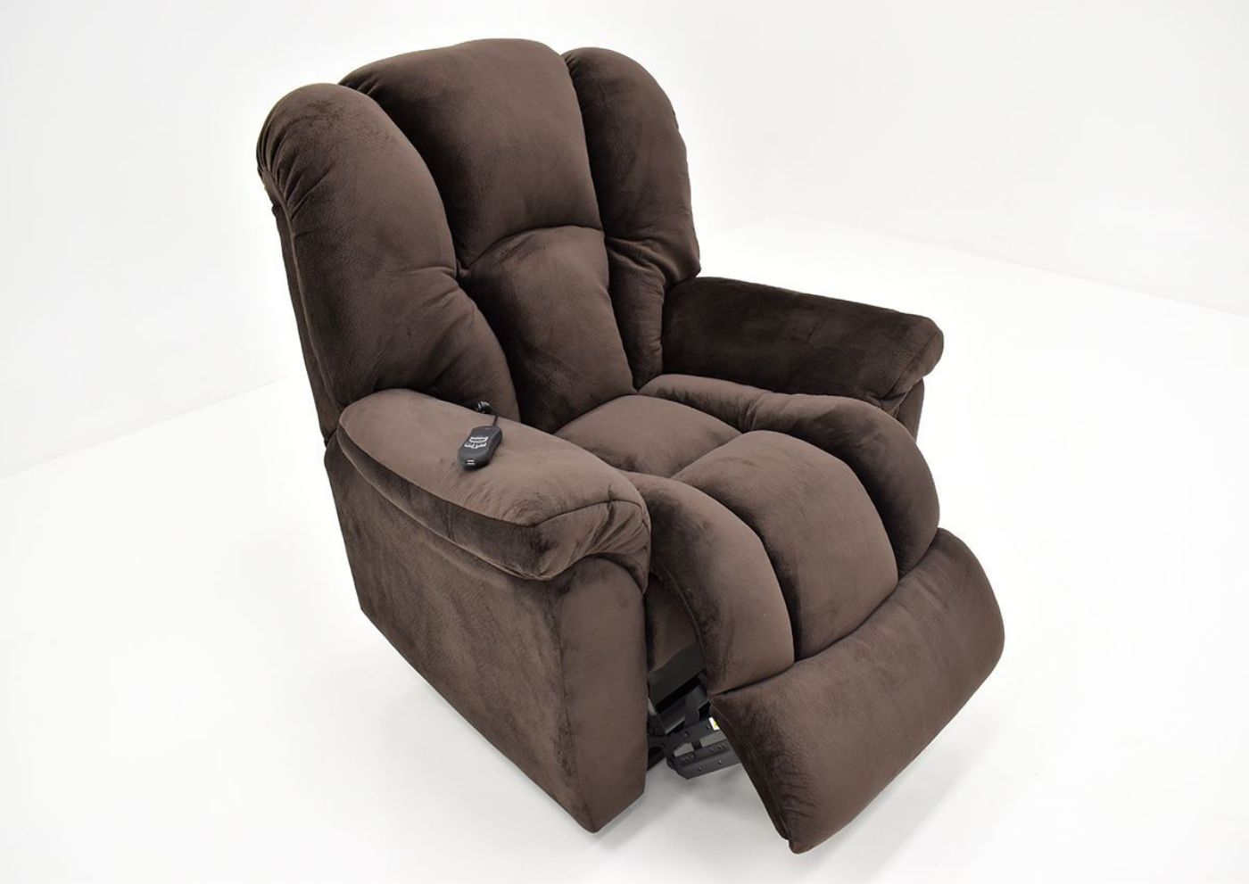 Picture of Travis Power Lift Recliner - Dark Brown