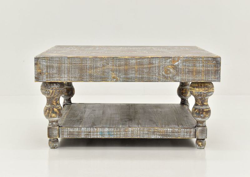 Front View of the Calais Coffee Table by Vintage Furniture | Home Furniture Plus Bedding