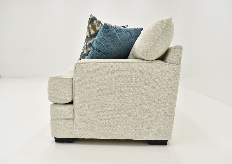 Side View of the Rowan Sofa in Off White by Franklin Furniture | Home Furniture Plus Bedding