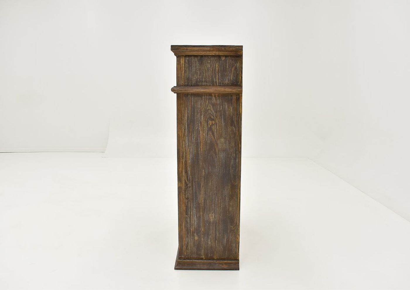 Barnwood Brown Vienna Chest of Drawers by Vintage Furniture Showing the Side View | Home Furniture Plus Bedding