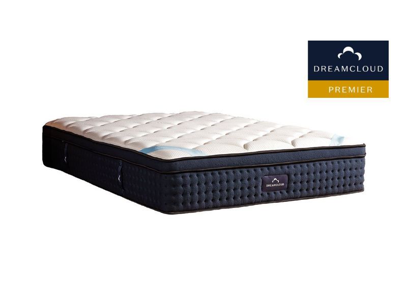 Angled View of the DreamCloud Premier Mattress in Twin XL Size | Home Furniture Plus Bedding