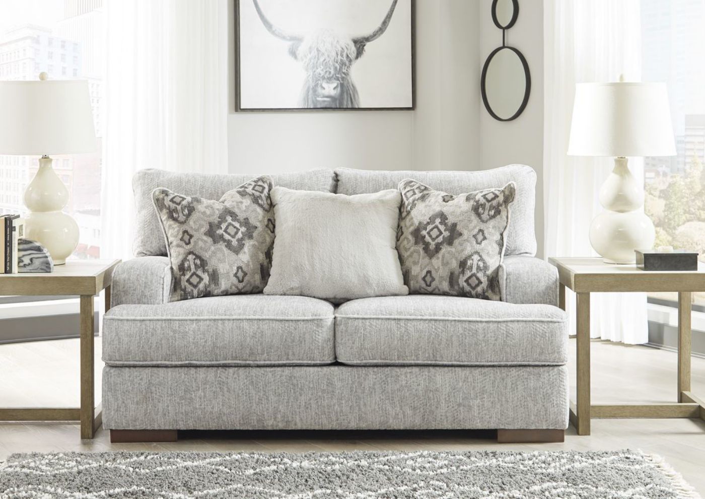 Picture of Mercado Loveseat - Gray