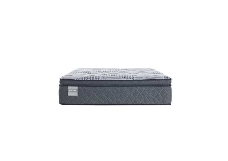 Front Facing View of the Sealy Faulkner Plush Mattress in Queen Size | Home Furniture Plus Bedding